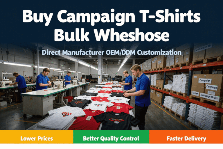 Where to Buy Campaign T-Shirts in Bulk?
