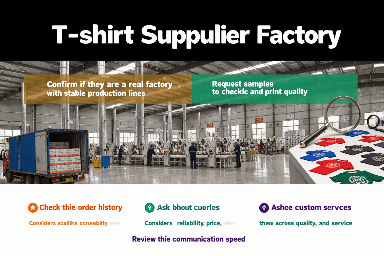 How to Choose a T-Shirt Supplier?