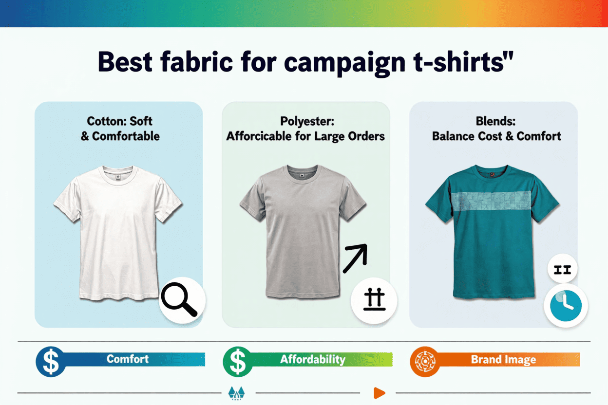 What Fabric Is Best for Campaign T-Shirts?