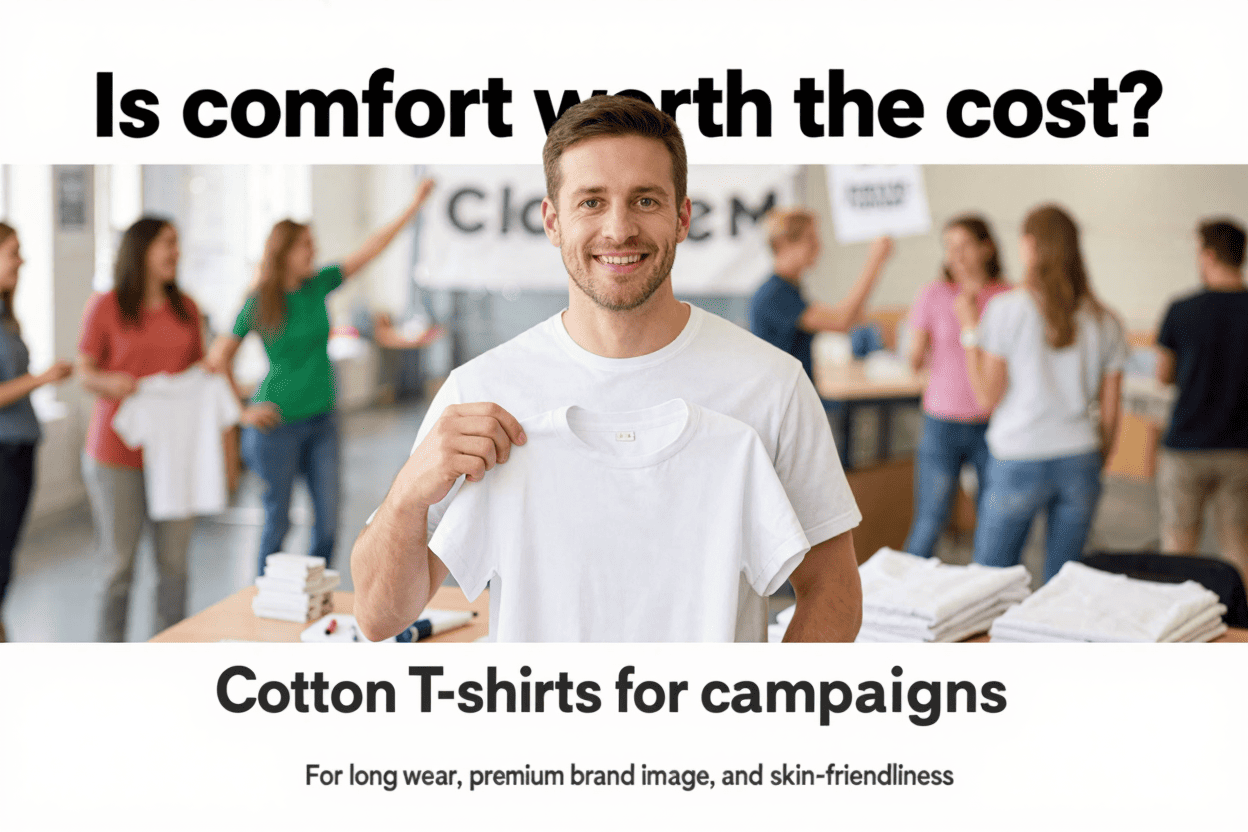 ordering campaign t-shirts