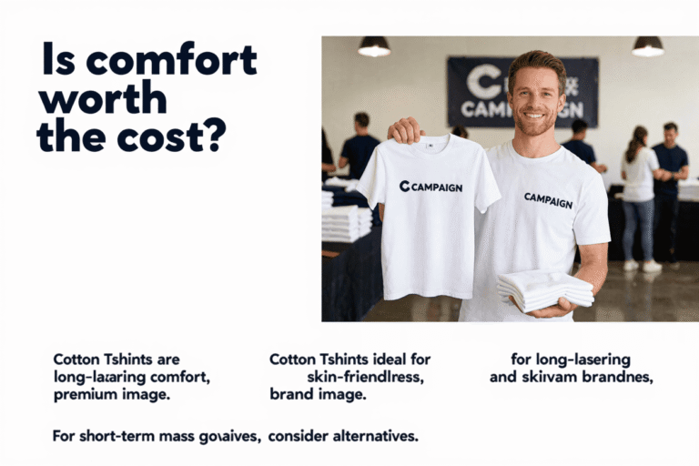 Are Cotton T-Shirts Good for Campaigns?