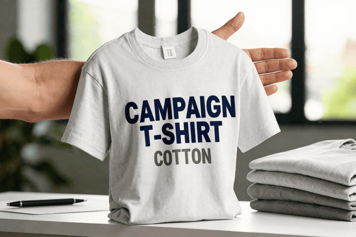 cotton t-shirt campaign image
