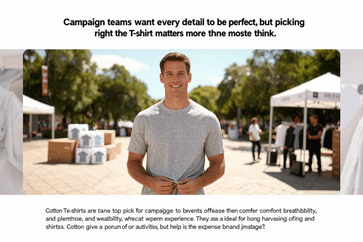 Are Cotton T-Shirts Good for Campaigns?