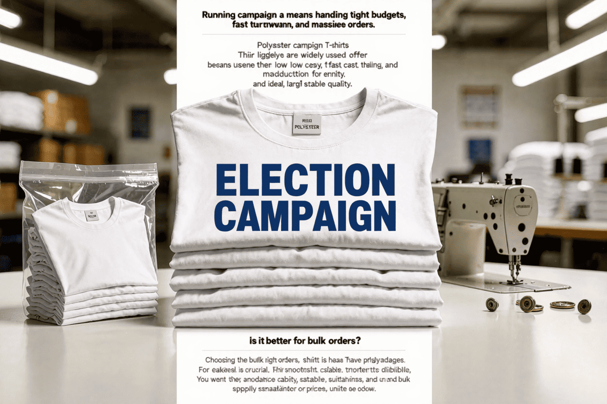 campaign event polyester shirts