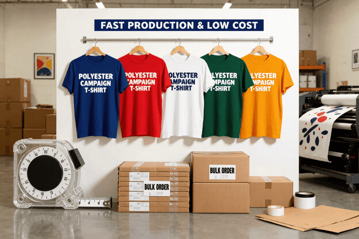 cost-effective campaign shirts