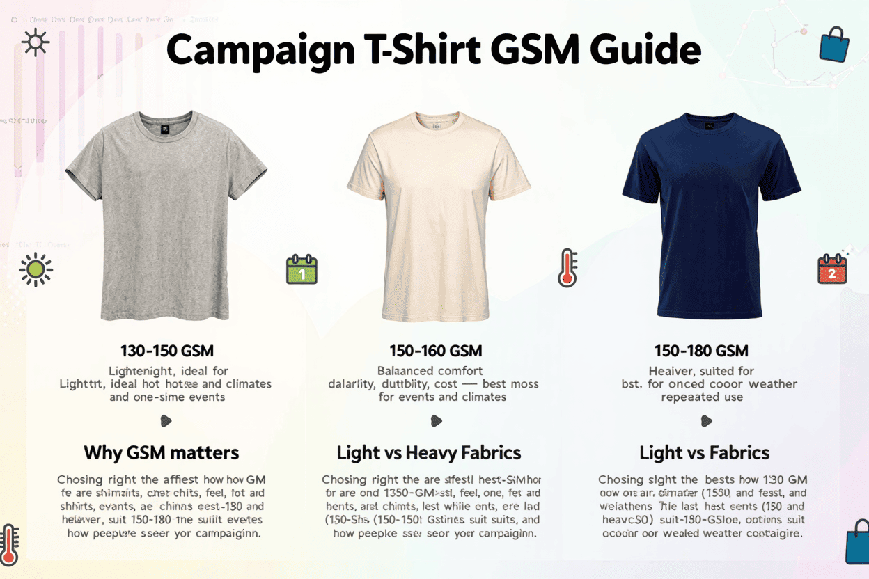 Campaign T-Shirt GSM Guide