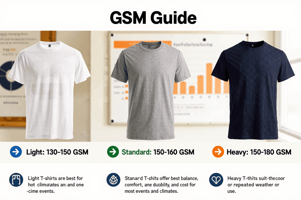 GSM and Campaign Shirt Quality