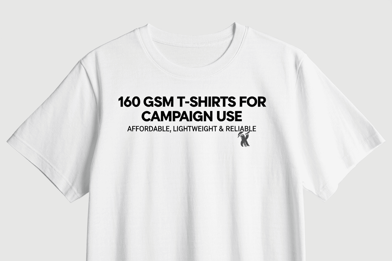 Bulk campaign T-shirt order