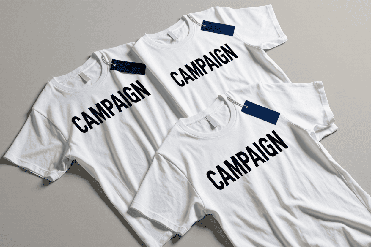 White T-shirt production