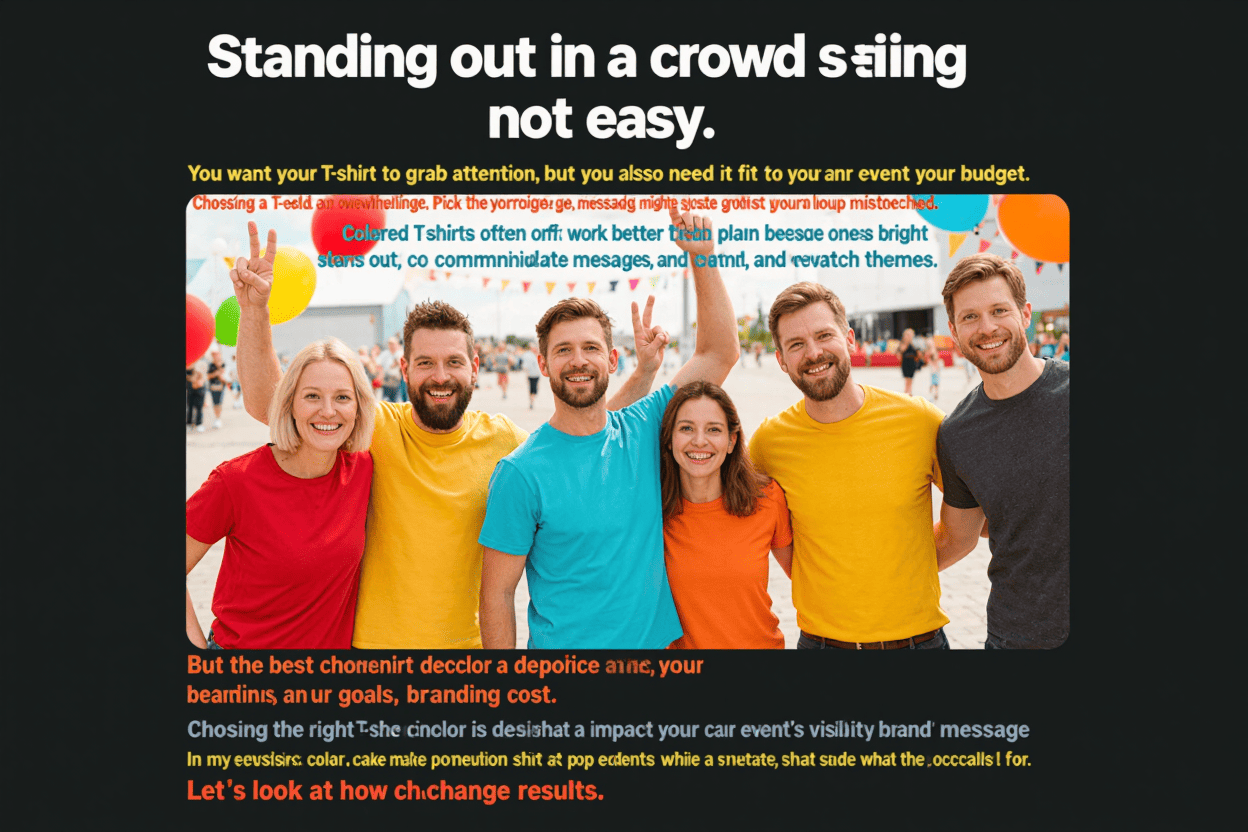 choosing t-shirt colors