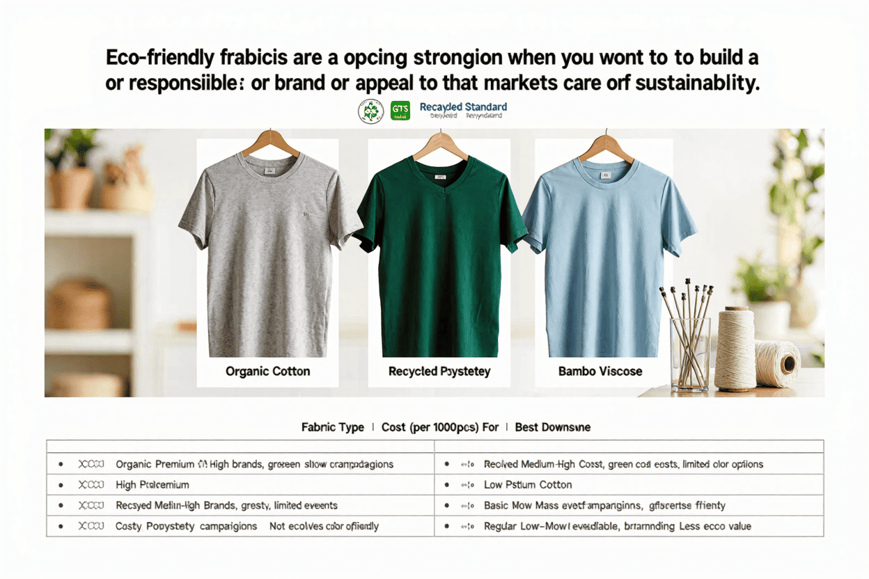 cost comparison eco-friendly t-shirts