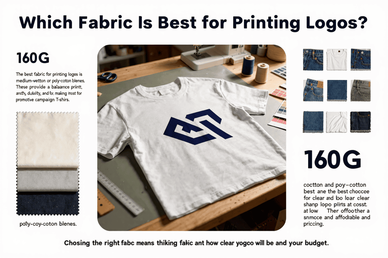 fabric for logo printing