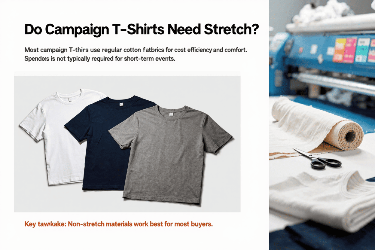 spandex necessity campaign t-shirt