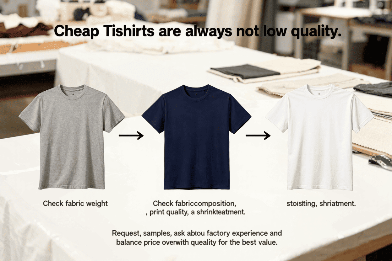 Are Cheap T-Shirts Always Low Quality?