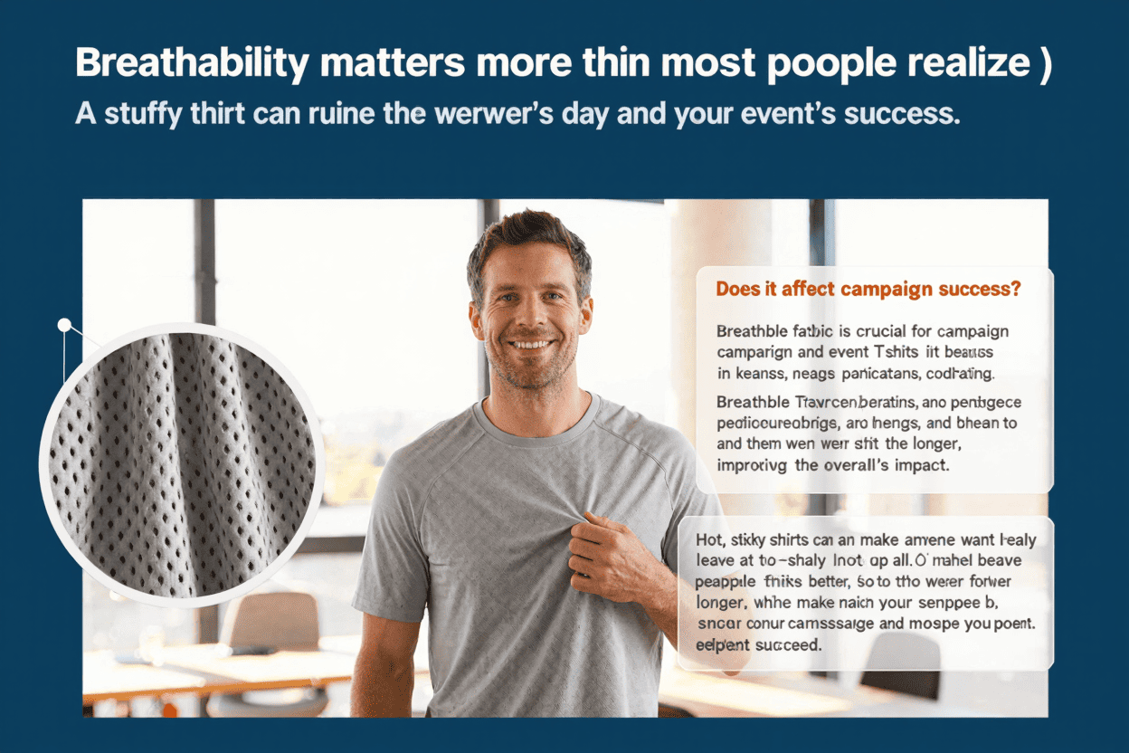 Breathable fabric boosts campaign success breathable fabric for campaign success