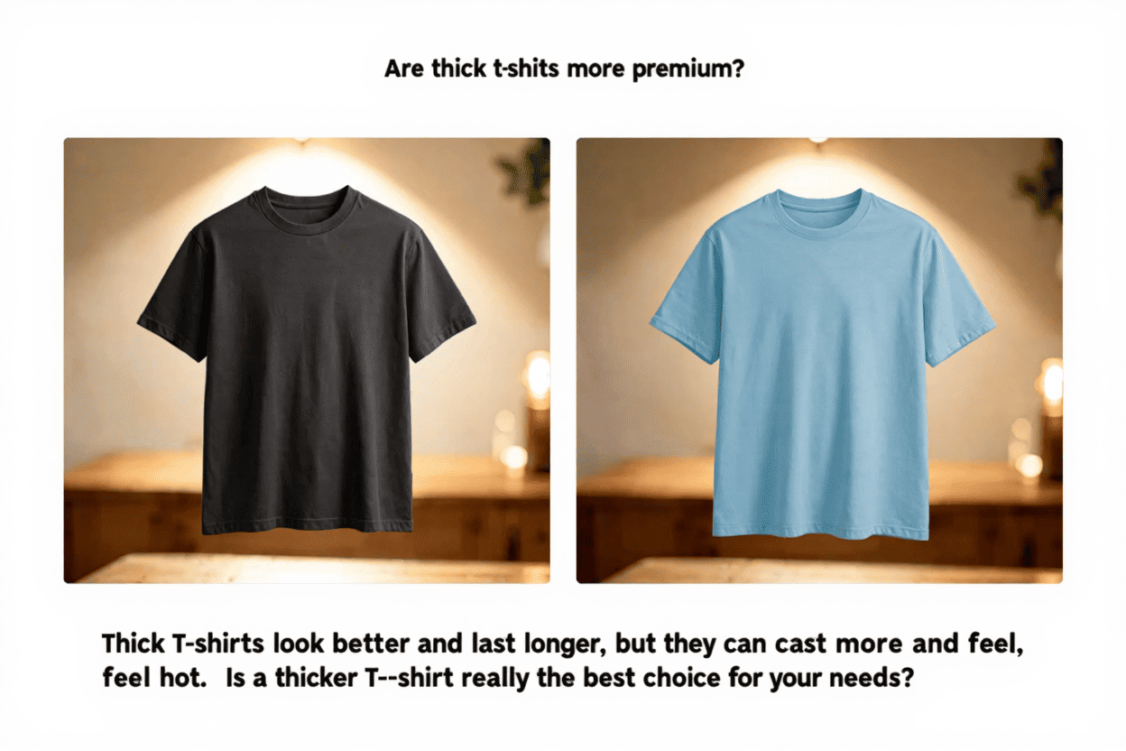 thick t-shirt structure