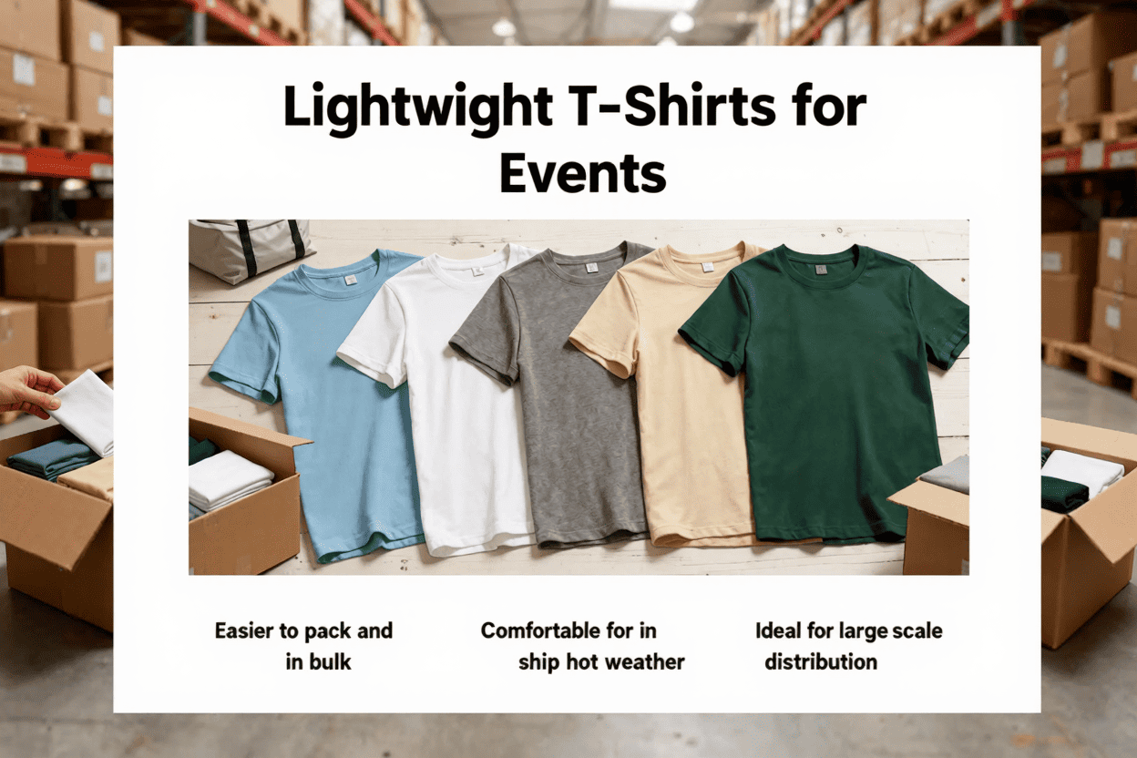 lightweight t-shirt drawbacks