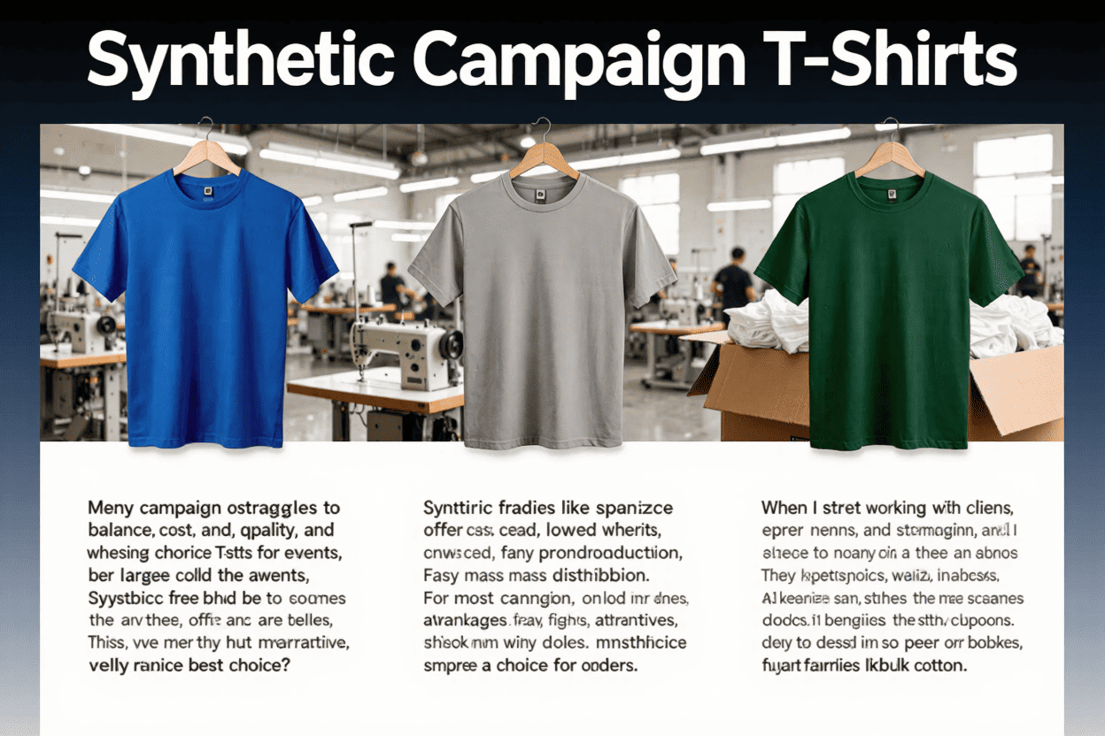 Are Synthetic Fabrics Better for Campaigns?