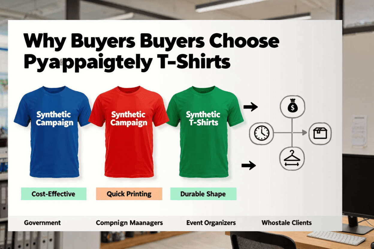 bulk synthetic fabric t-shirts