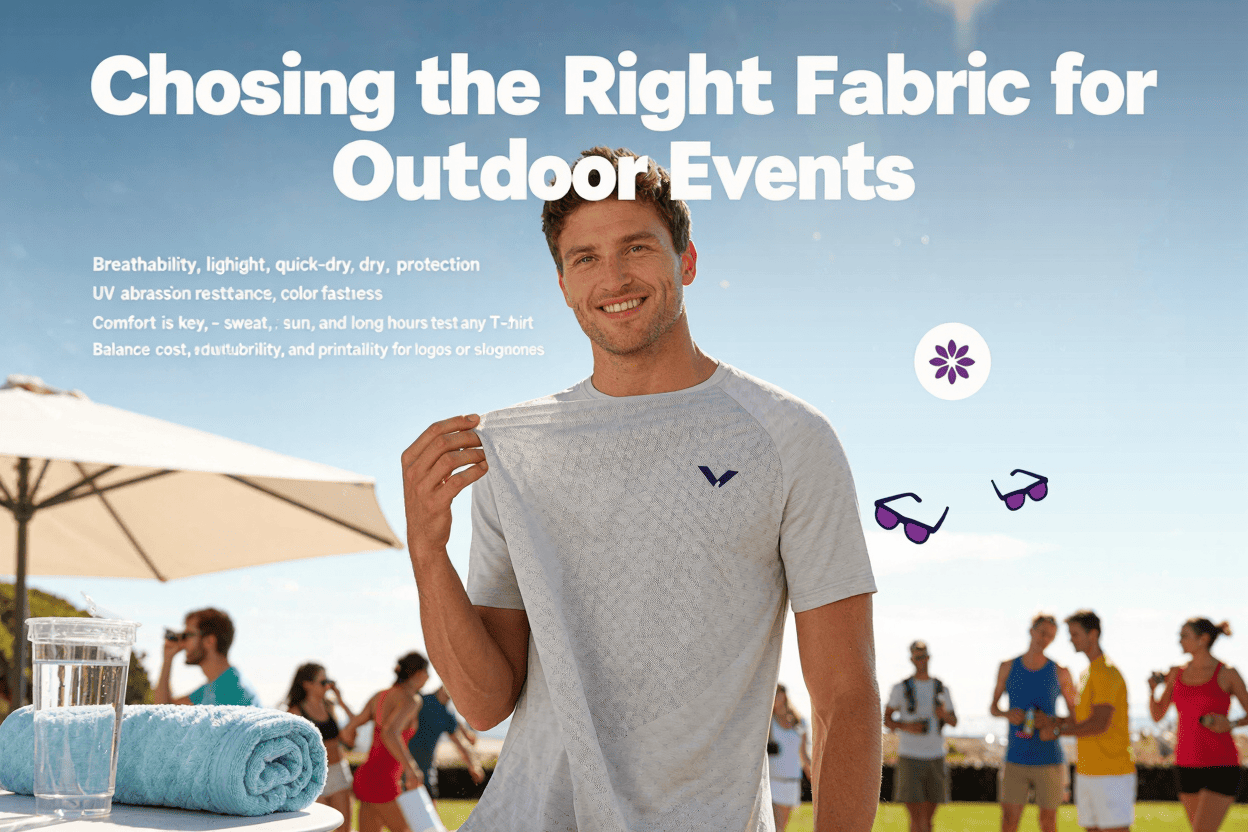 fabric selection for outdoor events