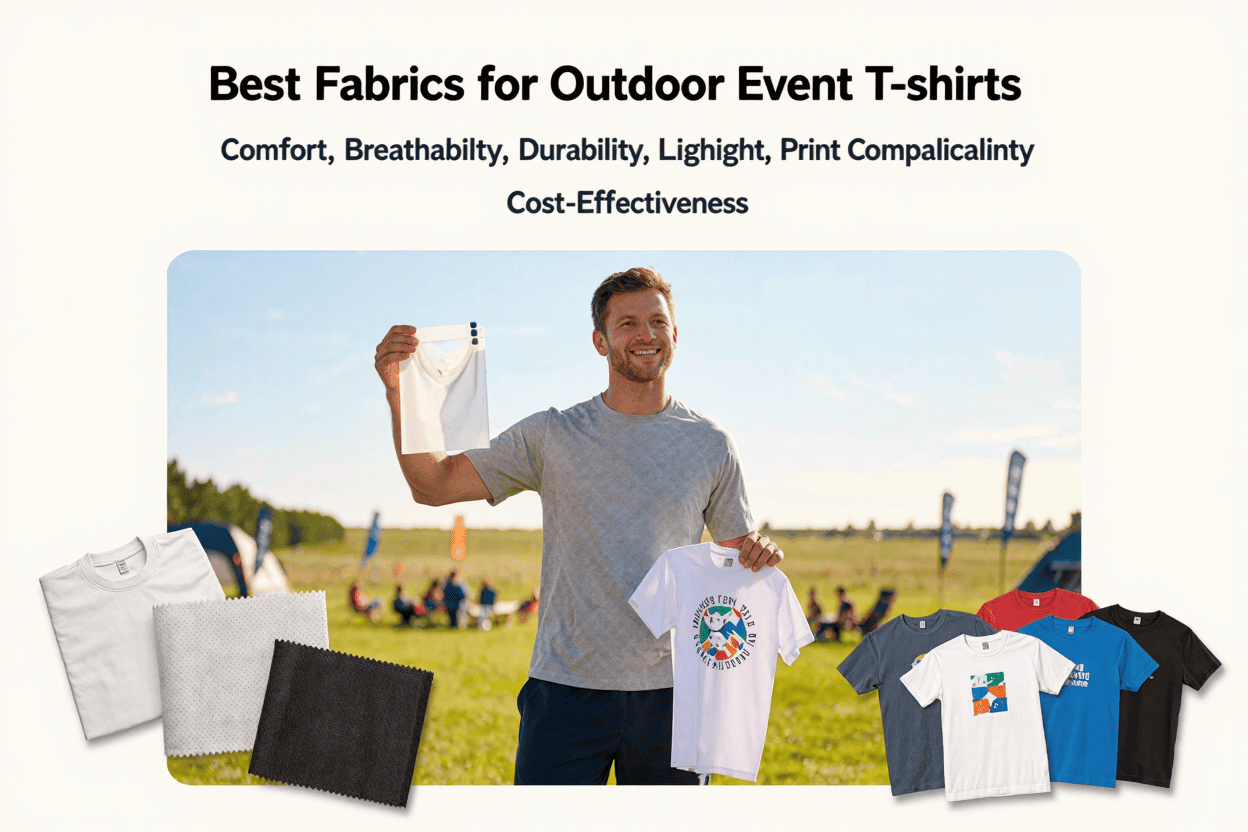 outdoor event fabric selection