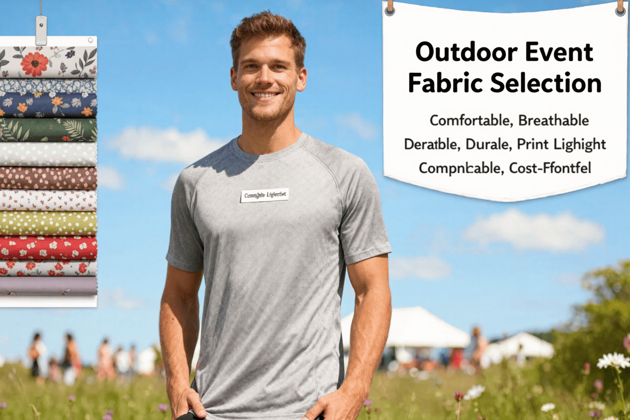 printed t-shirt for event branding