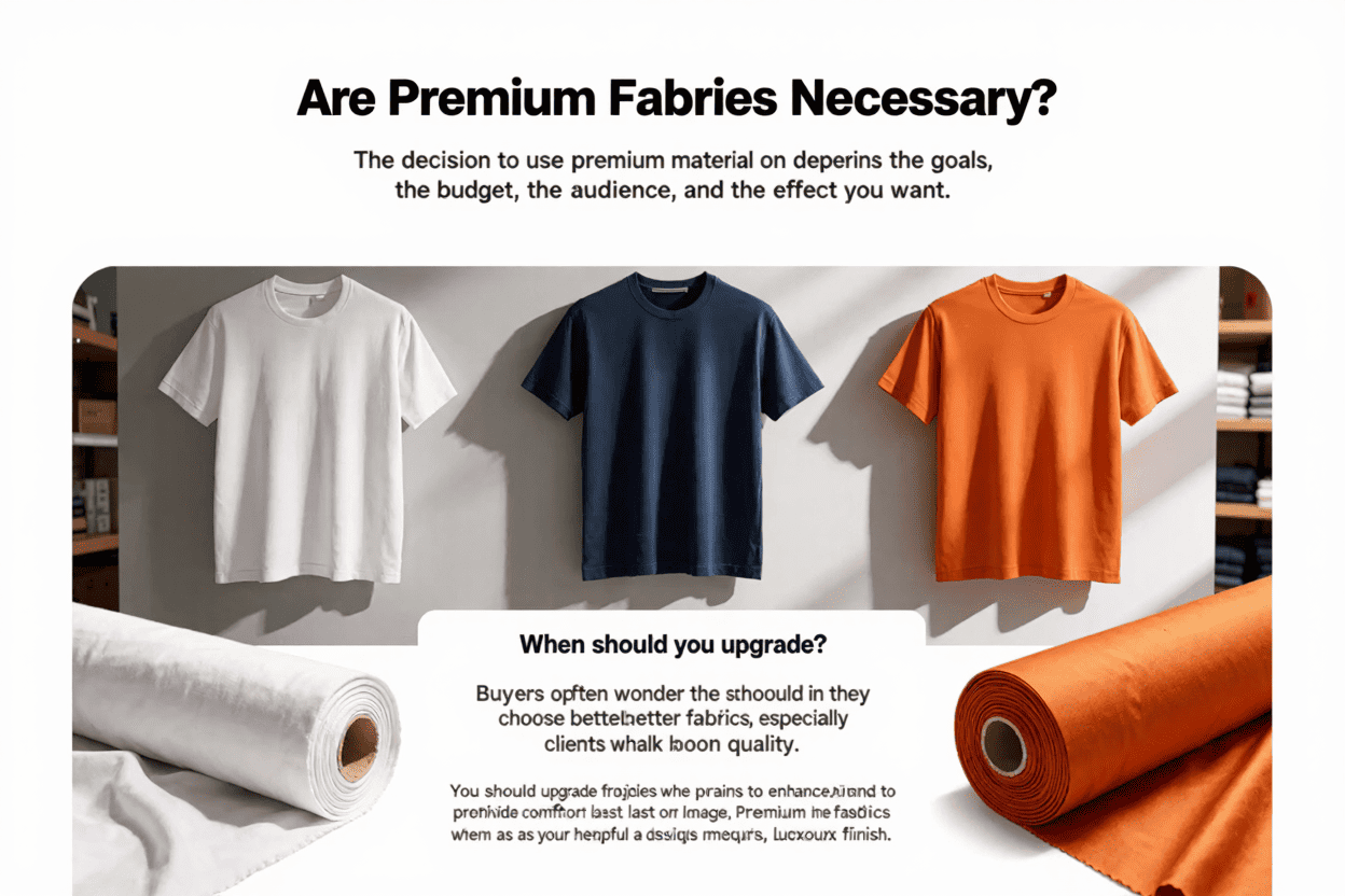 are premium fabrics necessary