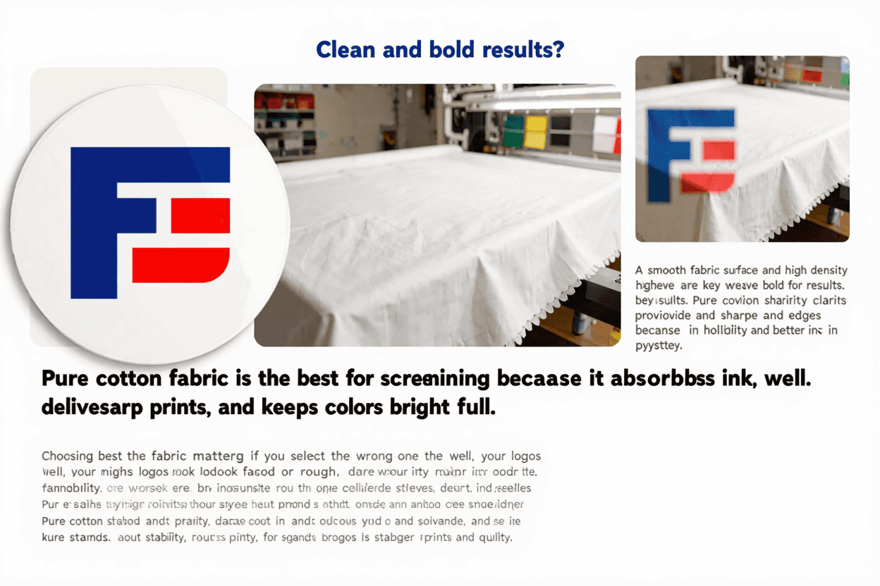 clean screen printing results