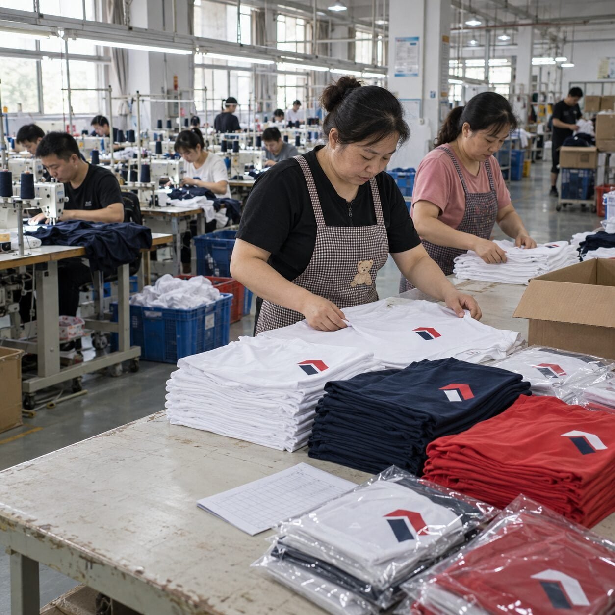 Campaign T-shirts manufactured by PollTee -- bulk OEM apparel production