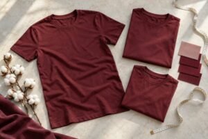 Bulk T-Shirt Shrinkage: Define a Measurement Agreement — T-shirt product illustration