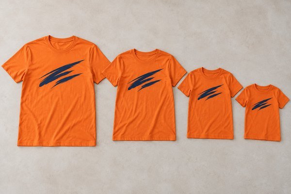 Campaign Logo Placement: Plan Visibility Across Shirt Sizes — T-shirt product illustration