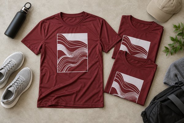 Dye Migration on Campaign T-Shirts: Prevent Print Surprises — T-shirt product illustration
