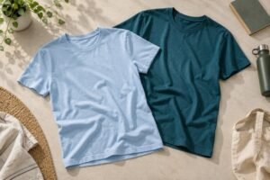 Campaign T-Shirt GSM: When Is a Heavier Fabric Worth It? — T-shirt product illustration