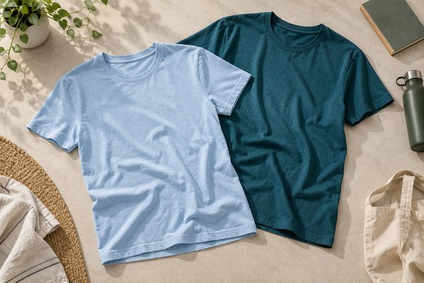 Campaign T-Shirt GSM: When Is a Heavier Fabric Worth It? — T-shirt product illustration
