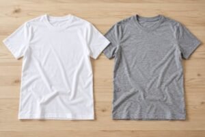 Cotton vs Polyester Campaign T-Shirts: Choose for Actual Wear — T-shirt product illustration