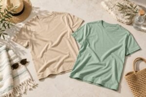Hot-Weather Campaign T-Shirts: Build a Wearable Field Uniform — T-shirt product illustration