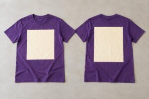 Multilingual Campaign T-Shirts: Control Text Before Printing — T-shirt product illustration