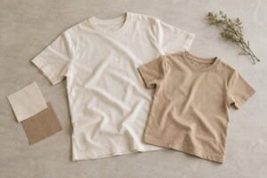 Promotional T-Shirt Sustainability Claims: Ask for Specific Evidence — T-shirt product illustration